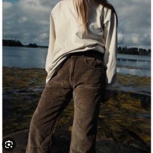 Rudy Jude Adult Corduroy Utility Pants, NWT